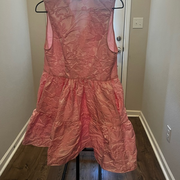 Amanda Uprichard “Sleeves Saffron” Dress – Pink, Size Medium - Picture 4 of 10
